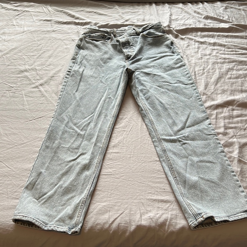 OMYMY Light Wash Denim Size Large